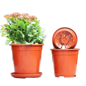 花/緑の植物で使用される装飾的なホームガーデニング屋外バルコニーガーデン屋内プランター9.25 "23.5CM植木鉢の販売