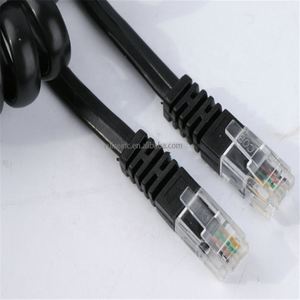 <span class=keywords><strong>Cable</strong></span> <span class=keywords><strong>de</strong></span> <span class=keywords><strong>teléfono</strong></span> retráctil, accesorio para <span class=keywords><strong>teléfono</strong></span> antiguo rizado - Product Image 4