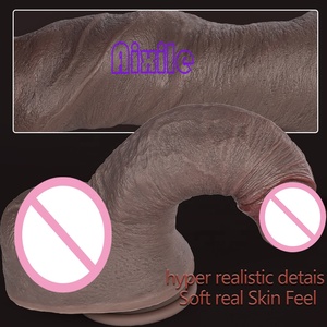 Dildo réaliste de grande taille avec ventouse puissante pour hommes et femmes, jouets sexuels pour adultes, stimulation du point G et anale. - Product Image 5