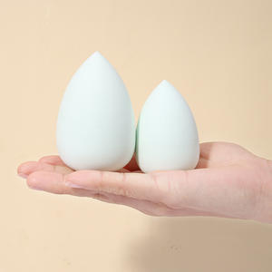 Juego de Esponjas de Maquillaje LMLTOP, Paquete de 2, Forma de Gota de Agua, Esponja de Maquillaje Suave en Forma de Huevo, Poliuretano Hidrófilo Top-025 - Product Image 2