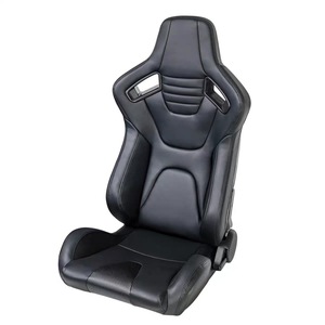 Sièges de voiture noirs Seau réglable Sport de haute qualité <span class=keywords><strong>SIM</strong></span> <span class=keywords><strong>Racing</strong></span> pour <span class=keywords><strong>BMW</strong></span> et Honda en sièges en cuir - Product Image 1