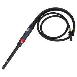 Meuleuse pneumatique avec pince de serrage de 3 mm, longueur de 225 mm, droite et allongée, avec interrupteur à gâchette pour le polissage des trous profonds - Product Image 1