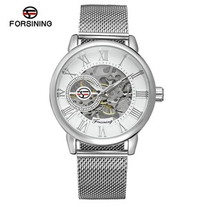 Forsining Stainless Steel Band Man Watch Tourbillon <strong>Automatic</strong> Mechanical Watches <strong>Chronograph</strong> and Date Function Wristwatch - Product Image 5