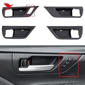 Accessoires de voiture pour Toyota Grand <span class=keywords><strong>Higlander</strong></span> 2024-2026, garniture de poignée de porte intérieure, couvercle de poignée de porte, ABS, 4 pièces - Product Image 6