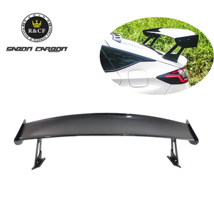 Spoiler Posteriore in Fibra di Carbonio Stile VS per Honda <span class=keywords><strong>Civic</strong></span> Type R FL5 <span class=keywords><strong>2022</strong></span>+ Ala Alta in Carbonio - Product Image 1