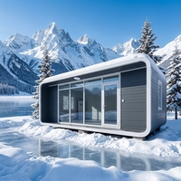 Maisonnette préfabriquée de luxe de 40 pieds, modèle Apple Cabin, prête à être expédiée, conforme aux normes australiennes, idéale pour les locations Airbnb ou les logements d'appoint en Australie.