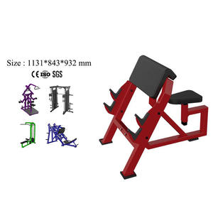 Équipement de gymnastique professionnel assis prédicateur Curl Machine assis bras Curl <span class=keywords><strong>banc</strong></span> - Product Image 2