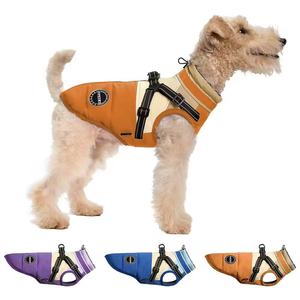 Cappotto Invernale Flessibile Personalizzato per Cani <span class=keywords><strong>da</strong></span> Servizio, Giacca Impermeabile con Imbracatura, Supporto OEM ODM per Aziende Internazionali di Commercio Animale - Product Image 2