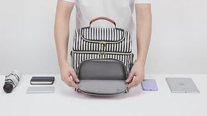 Échantillon gratuit Sac isotherme pour la livraison de nourriture de haute qualité Réutilisable Écologique Sac isotherme pour le déjeuner avec grande capacité - Product Image 5