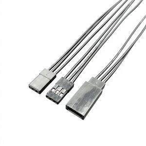 ชุดสายจัมเปอร์ดูปองท์แบบกำหนดความยาวเอง 2*2 พิน 120 มม. พร้อมตัวนำทองแดงชุบดีบุก ป้องกันน้ำและฝุ่นระดับ IP65 สำหรับการเชื่อมต่อแผงวงจรพิมพ์ - Product Image 1