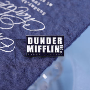 Sming Pin the Office ddibawah Mifflin kertas pesawat Enamel Pin Lapel Pin untuk pakaian bros pada tas ransel lencana - Product Image 3