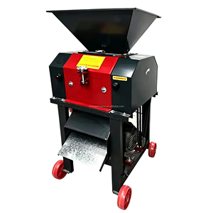 Broyeur de grains multifonctionnel, broyeur de maïs, de soja et d'arachides, concasseur à rouleaux automatique pour la production d'aliments en granulés - Product Image 1