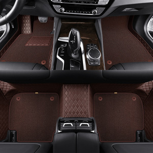 Alfombrillas de Cuero Personalizadas de Fábrica OEM, Juego Completo para Todos los Modelos de Auto, 3D, Completamente Rodeadas, Impermeables e Inodoras, Revestimiento Interior para Piso - Product Image 1