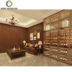 Vitrina de Exhibición de Cigarros de Cedro Español de Alta Calidad, Mueble para Sala de Fumadores, Vitrina de Vidrio Personalizada con Iluminación - Product Image 3