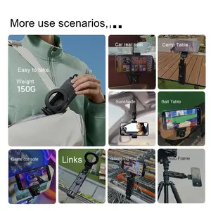 Support de téléphone de suivi intelligent Portable haute vitesse Rail avion Train <span class=keywords><strong>valise</strong></span> <span class=keywords><strong>voiture</strong></span> Navigation tableau de bord support universel - Product Image 4