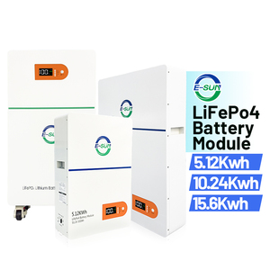 易于移动 15kWh Lifepo4 电池组 5KWH 10KWH 家用壁挂式储能电池 - Product Image 1