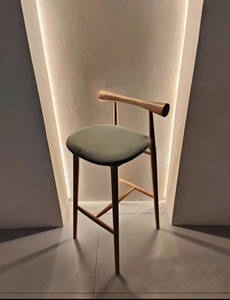 <span class=keywords><strong>Chaise</strong></span> de bar tabouret de bar en bois massif de <span class=keywords><strong>haute</strong></span> qualité et bon marché vente en gros - Product Image 2