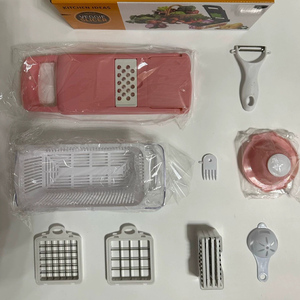 2025 Amazo coupe-légumes chauds 16In1 ensembles multifonctionnels en acier inoxydable <span class=keywords><strong>Mandoline</strong></span> coupe-légumes accessoires de cuisine à domicile - Product Image 4