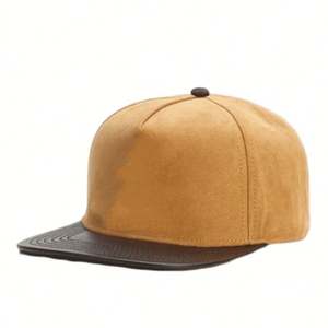 Gorras de Béisbol de Moda Hip Hop de 5 Paneles y Dos Tonos, Gorras Deportivas de Visera Plana Personalizadas con Cierre a Presión Unisex con Bordado 3D, Gorras Estructuradas - Product Image 2