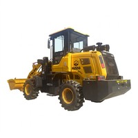 Mini-chargeuse sur pneus ZL920 avec commande par joystick hydraulique, 1,5 tonne, 58 kW, moteur à système de pilotage efficace