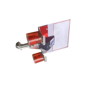 Feu de signalisation LED solaire GYX-45, rouge, à installation fixe, corps en aluminium, pour avertissement de circulation - Product Image 5