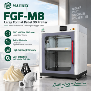 Impresora 3D FGF con Volumen de Construcción de 800 mm para Piezas Industriales Grandes y Producción de Prototipos - Product Image 1