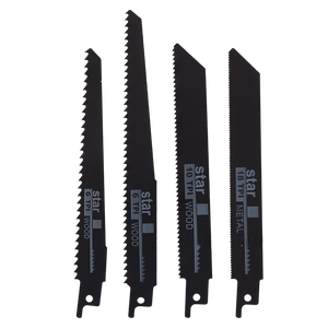 ใบเลื่อยอเนกประสงค์ Alluse S644D HCS ขนาด 150 มม. 6TPI สำหรับตัดไม้ ชุดอเนกประสงค์ DIY - Product Image 6