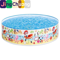 Piscine familiale rigide JingChuang56451, petit bassin pour enfants, étang à poissons