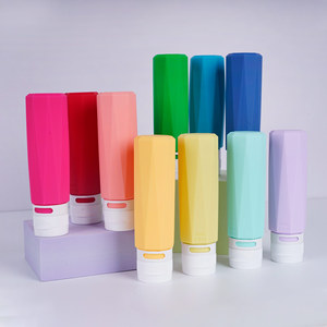 Travel Silicone <b>Refill</b> <b>Bottles</b> 90ML Moisturizer Storage For <b>Shampoo</b> Cosmetics Lotion Set - Product Image 2