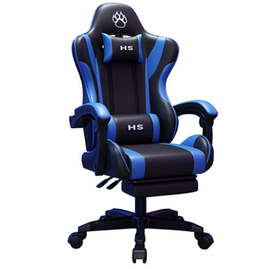<span class=keywords><strong>Chaise</strong></span> de jeu pour ordinateur <span class=keywords><strong>Razer</strong></span> PC inclinable ergonomique en cuir pivotante avec base en nylon et cadre en métal pour un usage domestique ou au bureau - Product Image 6