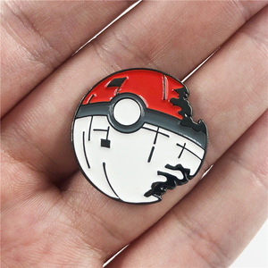 Hot Day Date En Gros Dessin Animé Mignon Étoile De La Mort Édition Fée Boule En Métal Broche Badge Émail Épinglettes - Product Image 3
