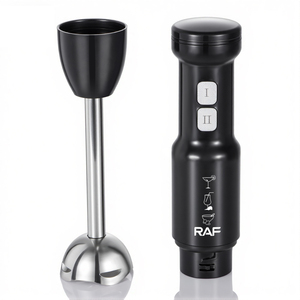 RAF 500W Hand Blender High Mixer Stainless Steel 4 Blade 13000 RPM Performance for Blending of Daily Ingredients Raf - Product Image 2