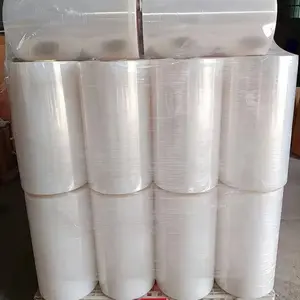 Best Verkochte Palletfilm Ldpe Wrap Cast Stretch Film Jumbo Roll Hand Stretch Wrap Folie Van De Fabrikant