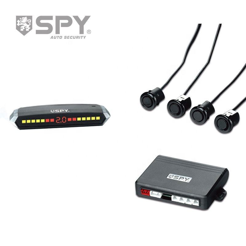 MASO Draadloze Auto Parkeersensor – 4 Sensoren, DC 12V, Detectie 0,3-2,0m, Met Display En Geluidssignaal