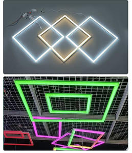 40WレッドブルーイエローピンクLEDフレームパネルライト60x60 - Product Image 5