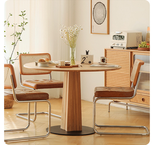 Sedie da Pranzo <span class=keywords><strong>Cesca</strong></span> in Metallo con Gambe Cromate Argento, Comode e Vintage per Cucina e Sala da Pranzo - Product Image 4