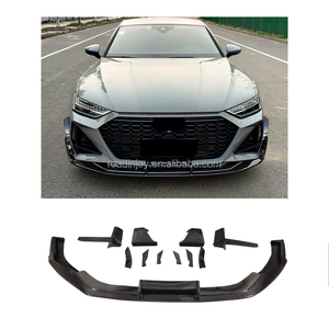 Bộ Khuếch Tán Phía Trước 2019-2021 RS7 Thực Sự Bằng Sợi CARBON Cho Audi Rs7front Lip 2019-2021 - Product Image 1