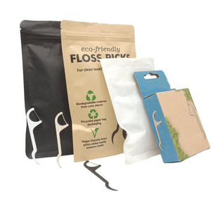 Palillos Dentales Ecológicos Biodegradables de Almidón de Maíz de Alta Calidad con Hilo de Nailon, Hilo <span class=keywords><strong>Dental</strong></span> Compostable - Product Image 6