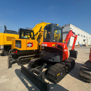 Bomba hidráulica para excavadora compacta U55-4 Plus Mini, excavadora de orugas con cucharón de 0.28m, para construcción agrícola - Product Image 2