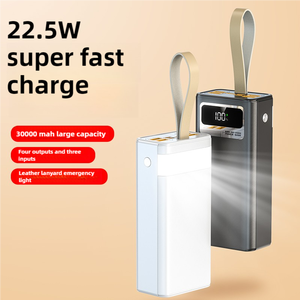 פונקציות מרובות חוצות מהירות טעינה מהירה סולרית בנק 30000mah 40000mah 50000mah 60000mah עם אור led בהיר - Product Image 4