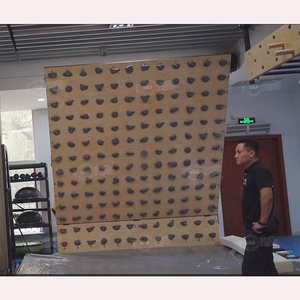 Tập thể dục phòng tập thể dục leo núi Hội Đồng Quản trị có thể điều chỉnh boulderboard cho nhà để xe hoặc tầng hầm - Product Image 6