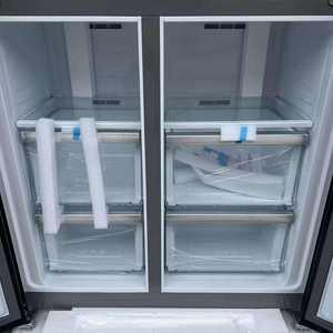 591L Four Door Titanium Silver Gray Stainless Steel Frost-Free <b>Compressor</b> Refrigerator Energy Grade 1 Electronic Stainless Steel - Product Image 5