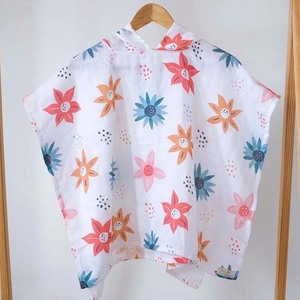 Poncho à capuche en mousseline <span class=keywords><strong>de</strong></span> coton biologique <span class=keywords><strong>Serviette</strong></span> <span class=keywords><strong>de</strong></span> bain douce et écologique pour bébé pour enfants - Product Image 2