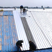 Construction facile, auto-adhésif, imperméable, non-butyle, toiture en asphalte multicouche, surface en aluminium pour l'isolation thermique des toitures