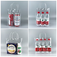 Sac à main en PVC transparent, sac cadeau, sac en plastique, impression en gravure, emballage, logo imprimé, modèle personnalisable HY012, bonbons de mariage