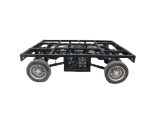 Cargador de vehículo eléctrico DC 20kw plataforma chasis compacto Tono de baja velocidad con control remoto para una ciudad - Product Image 5