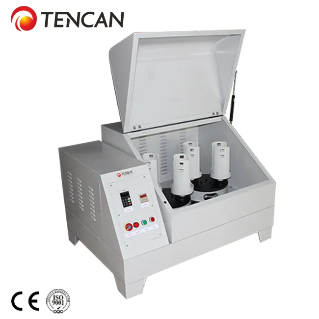 China Tencan 220 V PLC 0,4 L hocheffiziente Laborskala Doppel-Planeten-Kugelmühle