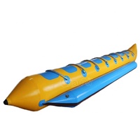 Bateau gonflable en forme de poisson volant, tube en PVC, jeu de sport nautique d'extérieur, jouet flottant, bateau banane