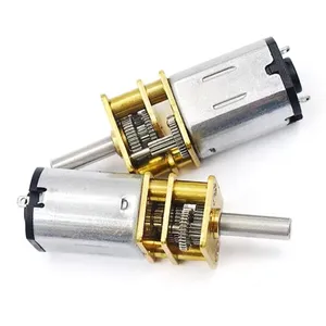 GA12-N20 डीसी 3v 6v 12v माइक्रो मेटल गियर मोटर गियर व्हील गियर मोटर 30 आरपीएम 50 आरपीएम 100 आरपीएम 150 आरपीएम 200 आरपीएम 300 आरपीएम 600 आरपीएम - Product Image 1