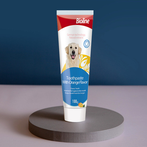 Dentifrice pour chiens Bioline Eco-Friendly, saveur menthe, pour les soins dentaires <span class=keywords><strong>des</strong></span> animaux de compagnie, 100g - Product Image 2